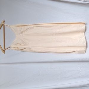 Vintage Slip nude blush peach Large